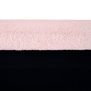 Storage Ottoman Bench For End Of Bed Legs, Modern Camel Faux Fur Entryway Bench Upholstered Padded With Storage For Living Room Bedroom