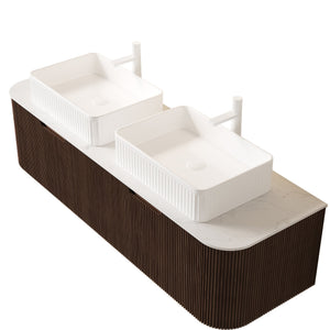 Dina 60" Bathroom Vanity with Sinks