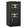 Large Double Door Coin Operated Safe, Digital Security Safe With Fireproof And Waterproof Bag