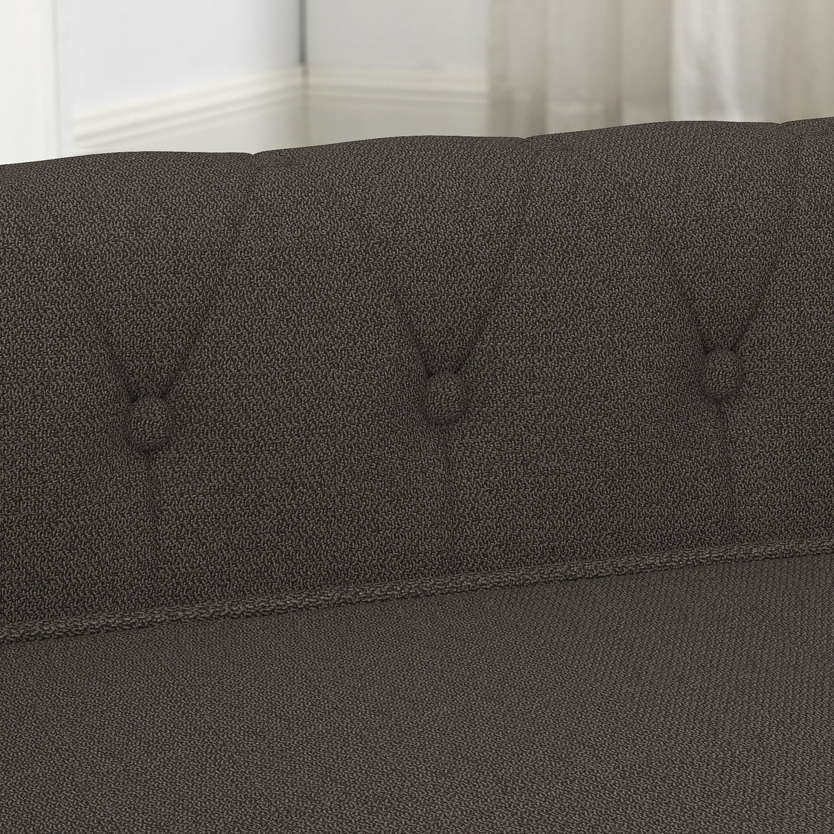 Elegant Rectangular Pet Bed for Small and Medium Dogs - Dark Brown