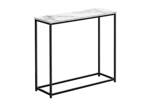 Accent Console Table for Entryway with Stable Support and Contemporary Style