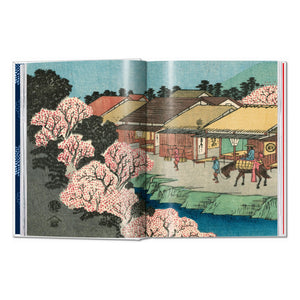 Hiroshige & Eisen. The Sixty-Nine Stations along the Kisokaido. 40th Ed. (German, French, English)