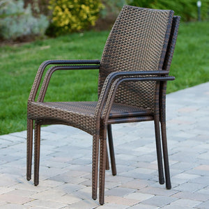 Outdoor Wicker Chairs, 54020 KD MP2, 2 Chairs/Set