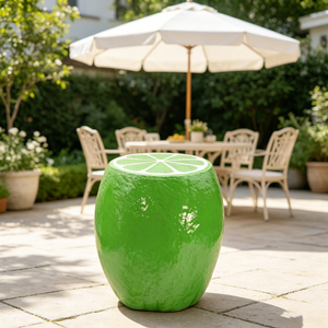 Novelty Lime Stool & Accent Table