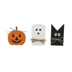 Set of 3 Halloween Holiday Table Decor