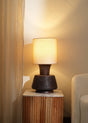 Handcrafted-Artisanal--Decorative-Table-Lamp-with-Wooden-BaseFor-Living-Room-Bedroom-Home-Decor-Tabletop-13X13X26.5'-