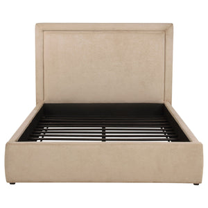 Lawson 54-inch Upholstered Eastern King Platform Bed Saddle