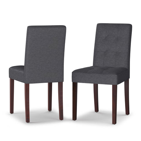 Effulgent Upholstered Dining Chair with Button Tufted, Set of 2 - Dining Chairs