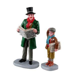 Merry Newsboy - 2 Piece Set