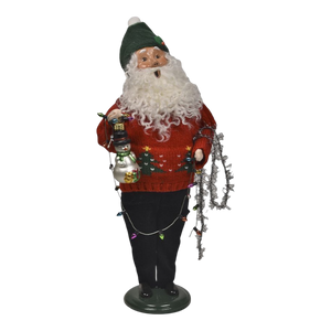 Decorating Santa