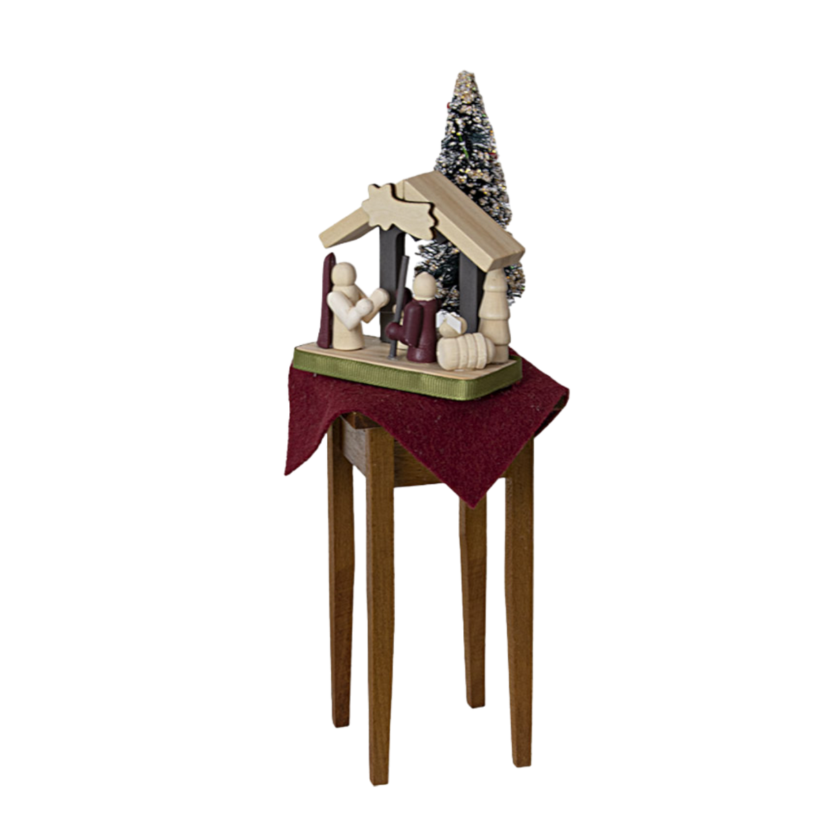 Nativity Table for Carolers