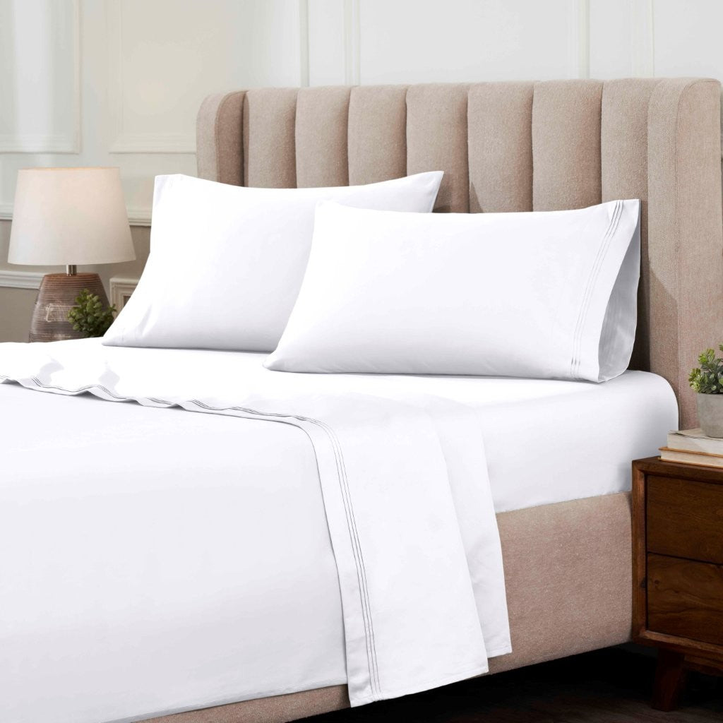 Egyptian Cotton Sateen Sheet Set 1000 Thread Count - Egyptian Cotton Sheet Set by Superior Brand