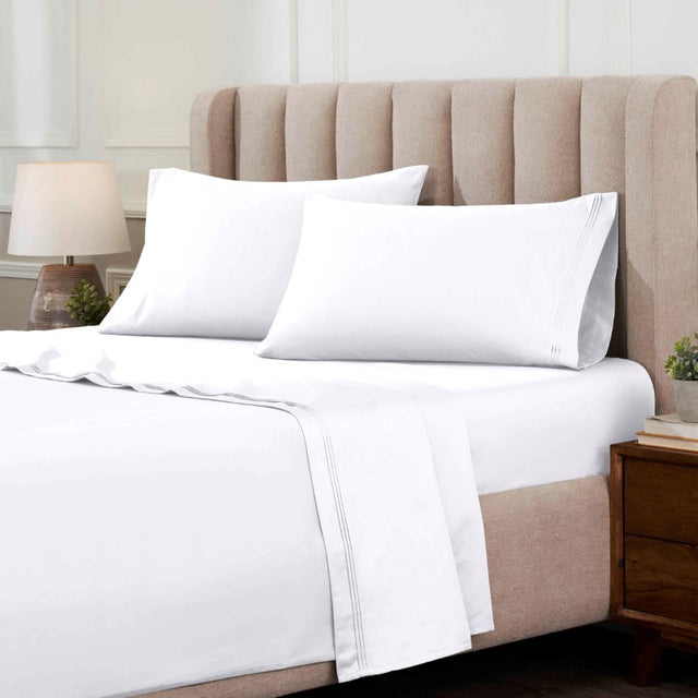 Egyptian Cotton Sateen Sheet Set 1000 Thread Count - Egyptian Cotton Sheet Set by Superior Brand