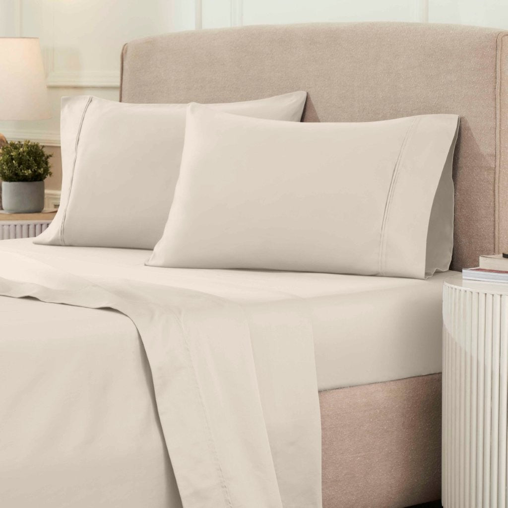 1200 Thread Count Egyptian Cotton Sateen Sheet Set - Egyptian Cotton Sheet Set by Superior Brand