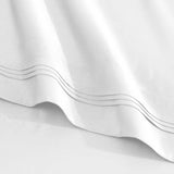 Egyptian Cotton Sateen Sheet Set 1500 Thread Count White - Egyptian Cotton Sheet Set by Superior Brand
