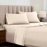 Egyptian Cotton Sateen Sheet Set 1500 Thread Count Ivory - Egyptian Cotton Sheet Set by Superior Brand