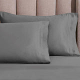Egyptian Cotton Sateen Sheet Set 1500 Thread Count Grey - Egyptian Cotton Sheet Set by Superior Brand