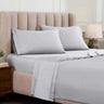 Egyptian Cotton Sateen Sheet Set 1500 Thread Count Platinum - Egyptian Cotton Sheet Set by Superior Brand