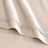 Egyptian Cotton Sateen Sheet Set 1500 Thread Count Ivory - Egyptian Cotton Sheet Set by Superior Brand