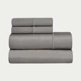 Egyptian Cotton Sateen Embroidered Sheet Set 1500 Thread Count - Egyptian Cotton Sheet Set by Superior Brand
