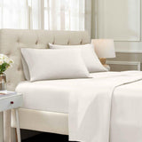 Egyptian Cotton Sateen Embroidered Sheet Set 1500 Thread Count - Egyptian Cotton Sheet Set by Superior Brand