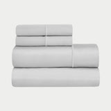Egyptian Cotton Sateen Embroidered Sheet Set 1500 Thread Count - Egyptian Cotton Sheet Set by Superior Brand