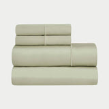 Egyptian Cotton Sateen Embroidered Sheet Set 1500 Thread Count - Egyptian Cotton Sheet Set by Superior Brand