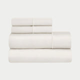 Egyptian Cotton Sateen Embroidered Sheet Set 1500 Thread Count - Egyptian Cotton Sheet Set by Superior Brand