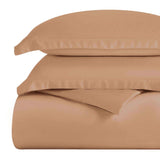 Egyptian Cotton 300 Thread Count Solid Luxury Duvet Cover Set - Egyptian Cotton Duvet Cover Set by Superior Brand