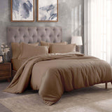 Egyptian Cotton 300 Thread Count Solid Luxury Duvet Cover Set - Egyptian Cotton Duvet Cover Set by Superior Brand
