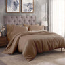 Egyptian Cotton 300 Thread Count Solid Luxury Duvet Cover Set - Egyptian Cotton Duvet Cover Set by Superior Brand