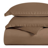 Egyptian Cotton 300 Thread Count Solid Luxury Duvet Cover Set - Egyptian Cotton Duvet Cover Set by Superior Brand