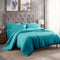 Egyptian Cotton 300 Thread Count Solid Luxury Duvet Cover Set - Egyptian Cotton Duvet Cover Set by Superior Brand