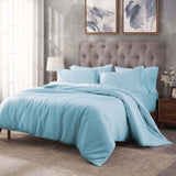 Egyptian Cotton 400 Thread Count Solid Luxury Duvet Cover Set - Egyptian Cotton Duvet Cover Set by Superior