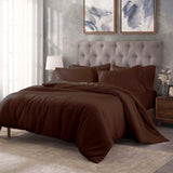 Egyptian Cotton 400 Thread Count Solid Luxury Duvet Cover Set - Egyptian Cotton Duvet Cover Set by Superior