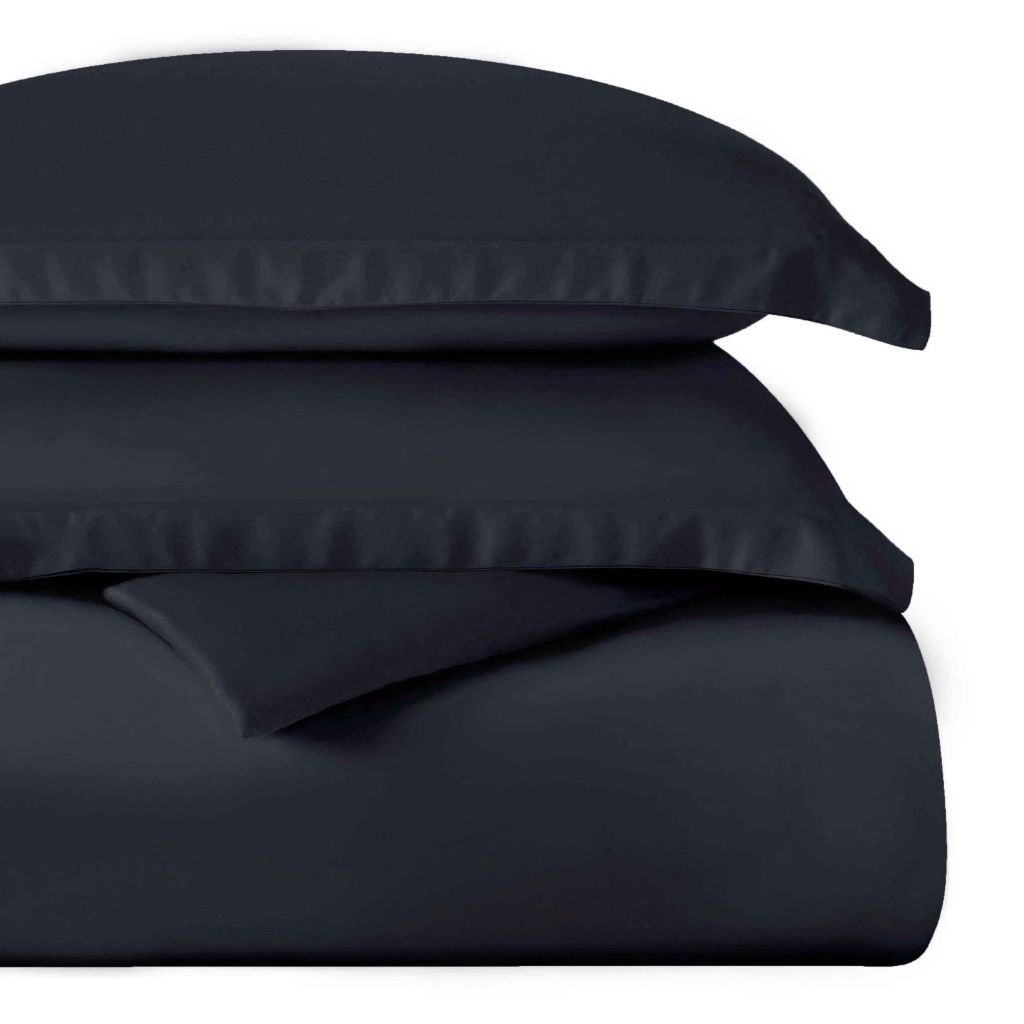Egyptian Cotton 400 Thread Count Solid Luxury Duvet Cover Set - Egyptian Cotton Duvet Cover Set by Superior