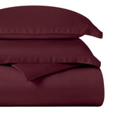 Egyptian Cotton 400 Thread Count Solid Luxury Duvet Cover Set - Egyptian Cotton Duvet Cover Set by Superior