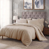 Egyptian Cotton 400 Thread Count Solid Luxury Duvet Cover Set - Egyptian Cotton Duvet Cover Set by Superior