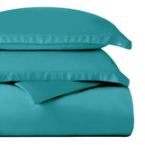 Egyptian Cotton 400 Thread Count Solid Luxury Duvet Cover Set - Egyptian Cotton Duvet Cover Set by Superior