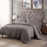 Egyptian Cotton 400 Thread Count Solid Luxury Duvet Cover Set - Egyptian Cotton Duvet Cover Set by Superior