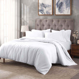 Egyptian Cotton 400 Thread Count Solid Luxury Duvet Cover Set - Egyptian Cotton Duvet Cover Set by Superior