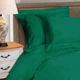 Egyptian Cotton 530 Thread Count Solid Luxury Duvet Cover Set - Egyptian Cotton Duvet Cover Set by Superior Brand