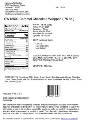 Handmade Natural Chocolate Caramel