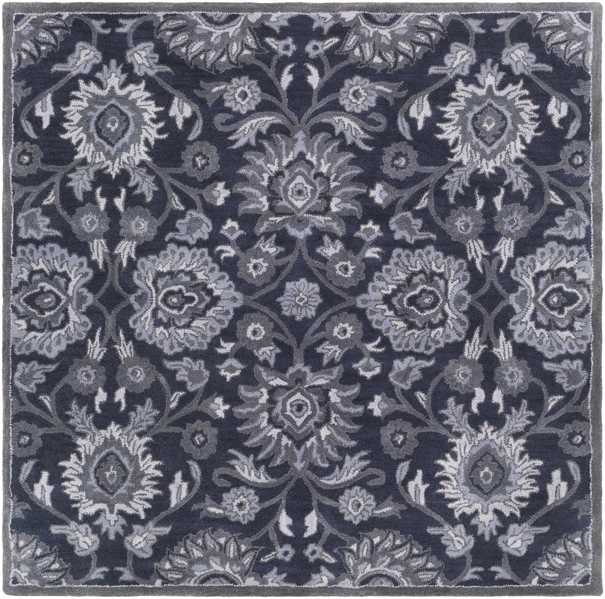Conesus Hand Tufted Blue 1191 Area Rug - Clearance