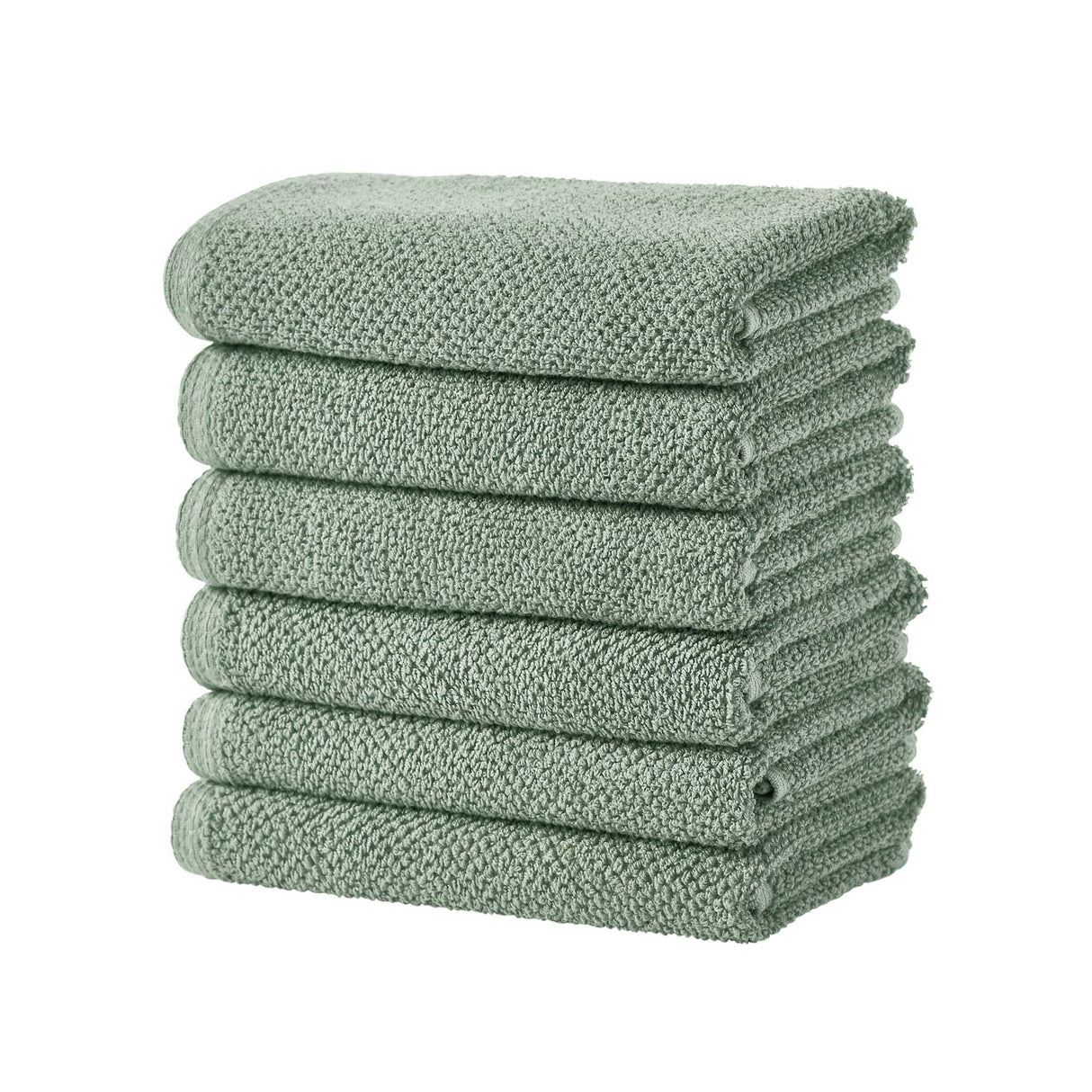 Cotton textured bath towel set - acacia collection