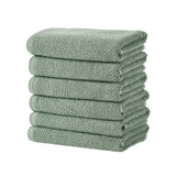Cotton textured bath towel set - acacia collection