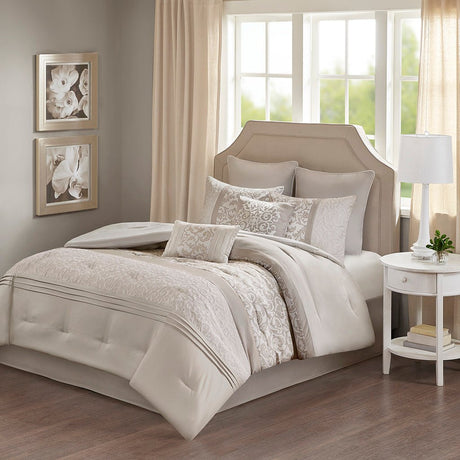 Embroidered-8-piece--comforter-set-Quilts-&-Comforters