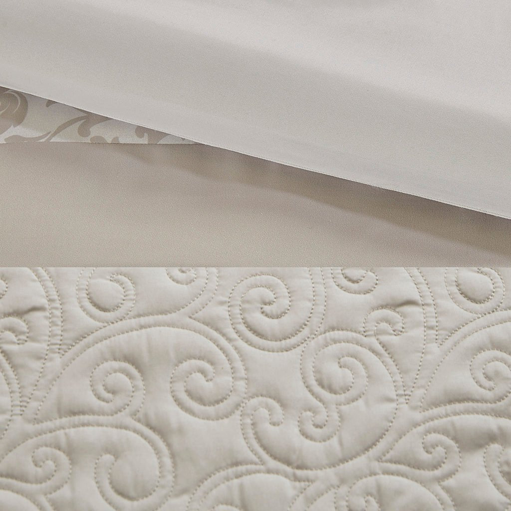 Embroidered 8 piece comforter set - Tuesday Morning - Quilts & Comforters