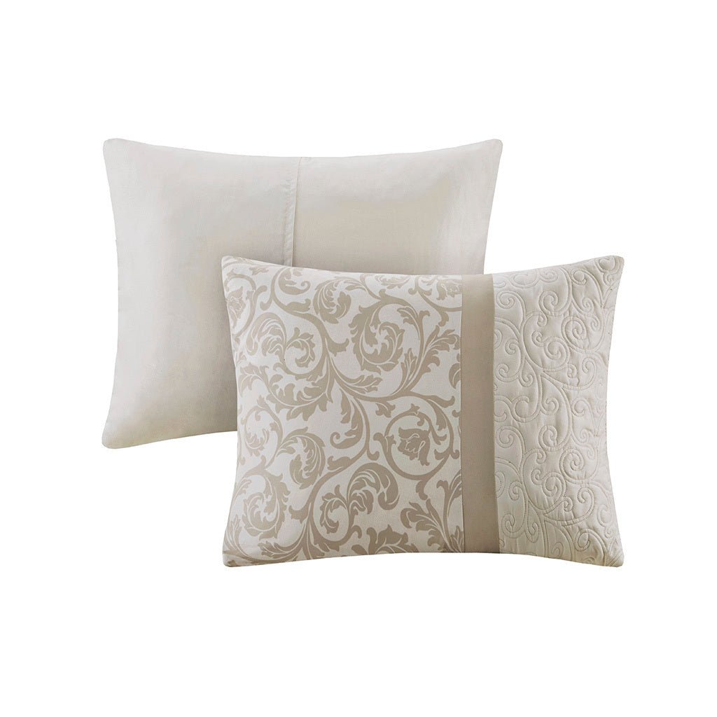 Embroidered 8 piece comforter set - Tuesday Morning - Quilts & Comforters