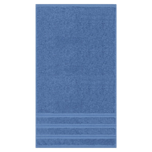 Embroidered Edison 4 Piece 100% Cotton Hand Towel Set | Luxury Hand Towels